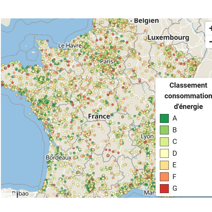 Diagnostics de performance énergétique (DPE)